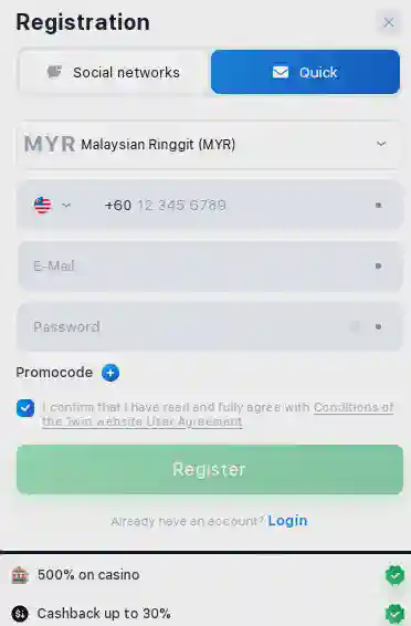 1win quick registration in Malaysia 1win quick registration in Malaysia
